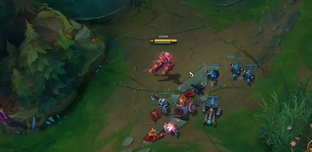 Bot lane trade