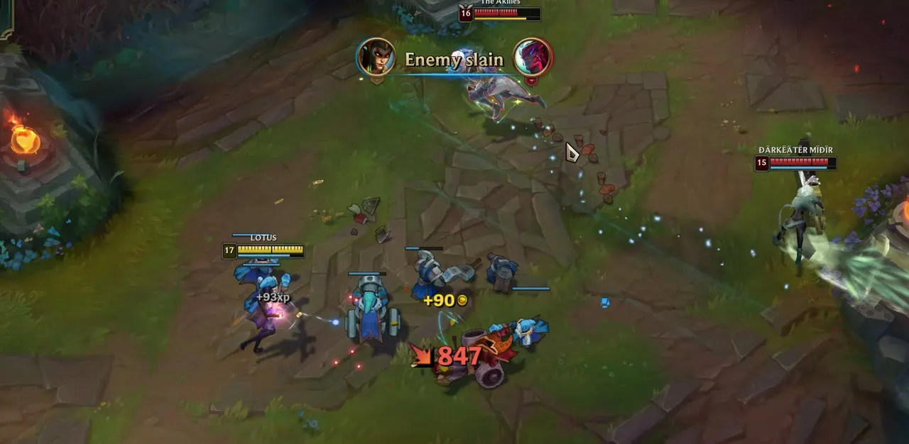 Gameplay fight